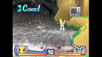 Playstation digimon rumble arena 2001 bandai renamon gameplay Playstation digimon rumble arena 2001 bandai renamon gameplay