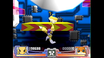 Playstation digimon rumble arena 2001 bandai renamon gameplay