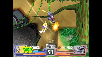 Playstation digimon rumble arena 2001 bandai renamon gameplay