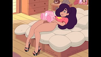 Gem futa fucks pussy and cums