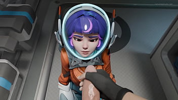 Overwatch girl sucks you off