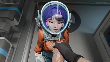 Overwatch girl sucks you off