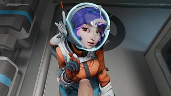 Overwatch girl sucks you off