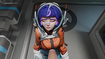 Overwatch girl sucks you off