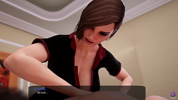 Hot milf offers massage to her friend's stepbro 3d hentai animated porn milfy city