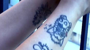 Beautiful mistress teasing with her long toes and wonderful feet