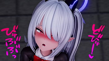 Lovey dovey sex with iori at the pool at night reverse bunny ver