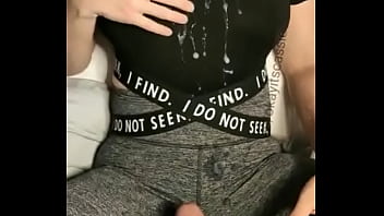 Rt facial a cum on clothes is hot