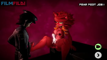 Fap nights at frennis fexa footjob scene