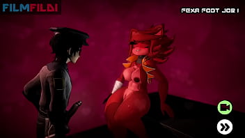 Fap nights at frennis fexa footjob scene