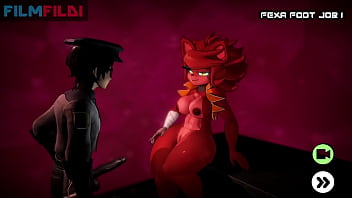 Fap nights at frennis fexa footjob scene