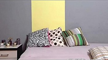 Busty babe making a home video