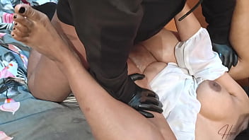 Lustful step brother fucked me hard and stretched my big pussy