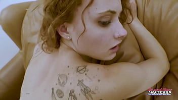 Skinny redhead cutie luna parish gets her pussy deeply fucked and jizzed