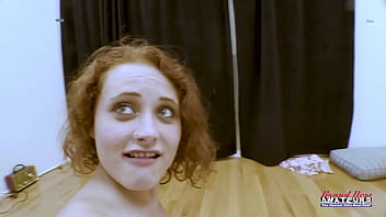 Skinny redhead cutie luna parish gets her pussy deeply fucked and jizzed