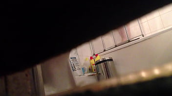 Spying on my flatmates beautiful genitals in the shower under door Spying on my flatmates beautiful genitals in the shower under door