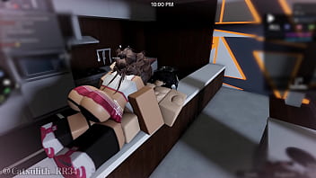 Frequent visitor comes in way after we closed to get fucked~ full