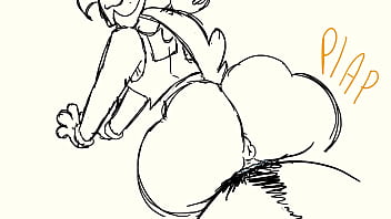 Dogwoman riding animation Dogwoman riding animation