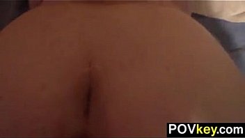 Fat wife fucked and jizzed on point of view