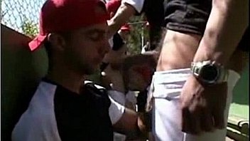 Dick Sucking In The Dugout thumbnail