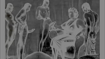 Retro erotic illustration