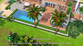 Hot threesome at the patio