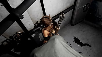 Lara explores a sunken ship in search of a sexual partner 3d hentai game animation