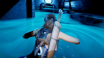 Lara explores a sunken ship in search of a sexual partner 3d hentai game animation