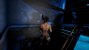 Lara explores a sunken ship in search of a sexual partner 3d hentai game animation