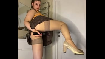 Masturbation with bbw girl amateur