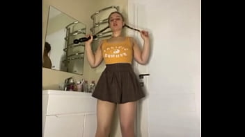 Masturbation with bbw girl amateur