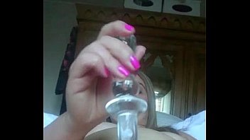 Solo glass dildo