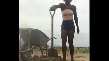 Crazybitch couldn’t stop twerking whiles being sexy after being punished by manager for not treating my fans well