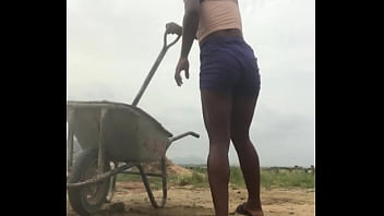 Crazybitch couldn’t stop twerking whiles being sexy after being punished by manager for not treating my fans well