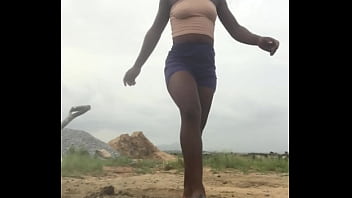 Crazybitch couldn’t stop twerking whiles being sexy after being punished by manager for not treating my fans well