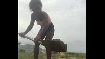 Crazybitch couldn’t stop twerking whiles being sexy after being punished by manager for not treating my fans well