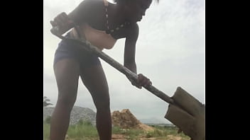 Crazybitch couldn’t stop twerking whiles being sexy after being punished by manager for not treating my fans well