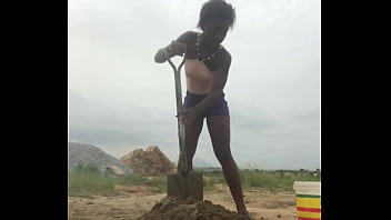 Crazybitch couldn’t stop twerking whiles being sexy after being punished by manager for not treating my fans well