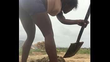 Crazybitch couldn’t stop twerking whiles being sexy after being punished by manager for not treating my fans well