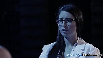 Beautiful euro pussy banged on her back