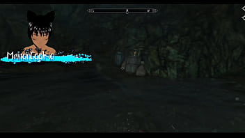 Skyrim messing around with sex mods and having sex in different positions