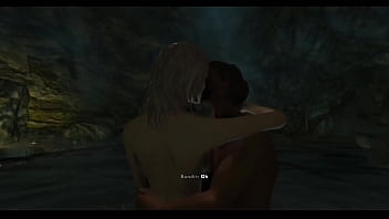 Skyrim messing around with sex mods and having sex in different positions