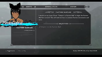 Skyrim messing around with sex mods and having sex in different positions