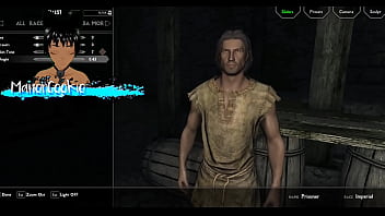 Skyrim messing around with sex mods and having sex in different positions