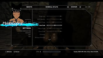 Skyrim messing around with sex mods and having sex in different positions