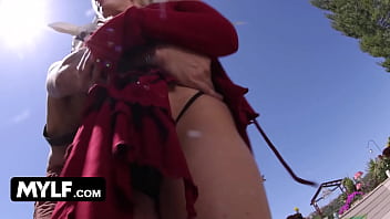 My pagan stepmom’s anal tribute