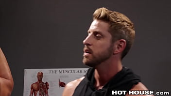 Ripped Hunk Fucks Huge Muscled Asian thumbnail