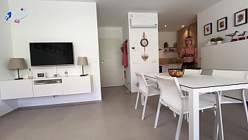 Sex and creampie with stepsister in pantyhose