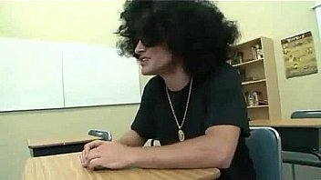 Student destroys his teachers pussy