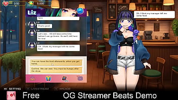 Og streamer beats free steam demo game sexual content casual rhythm dating sim